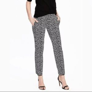 NWT Banana Republic B&W Print Pants